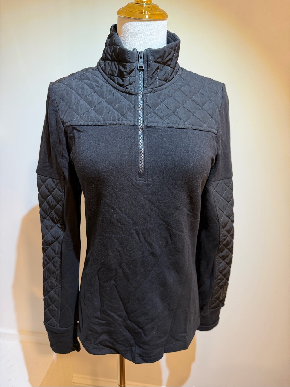 Alp N Rock Black Quilted Cody Pullover